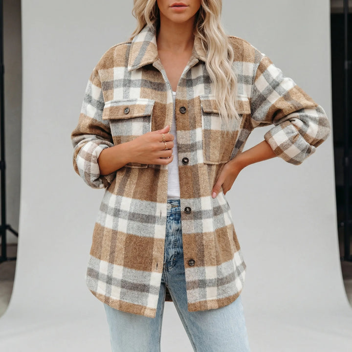 Hüftlanges Hemdjacke - Michelle