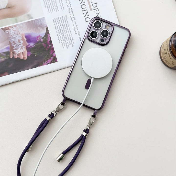 MagSafe shoulder case for iPhone with carrying strap – Halo (1+1 FREE)