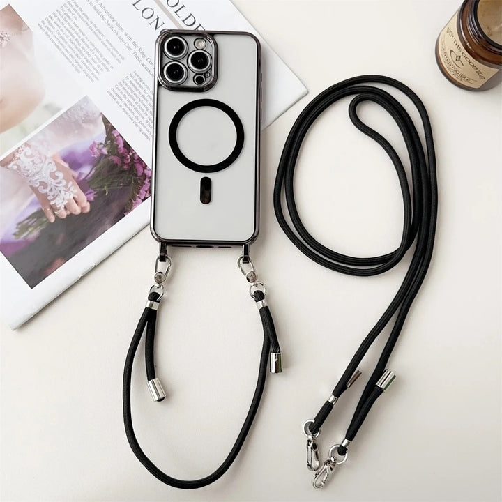 MagSafe shoulder case for iPhone with carrying strap – Halo (1+1 FREE)