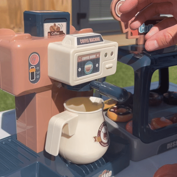 Interactive Children's Coffee Station Toy - Cafekins