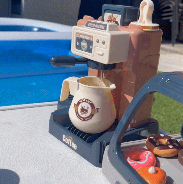 Interactive Children's Coffee Station Toy - Cafekins