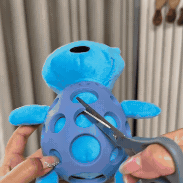 Interactive Plush Dog Toy - SqueakBear