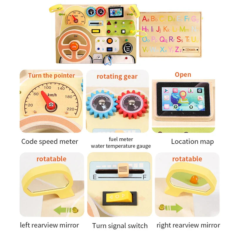 Interactive Activity Learning Board - TinkerBoard