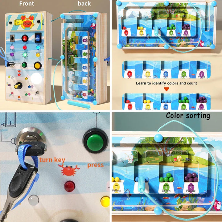 Interactive Activity Learning Board - TinkerBoard