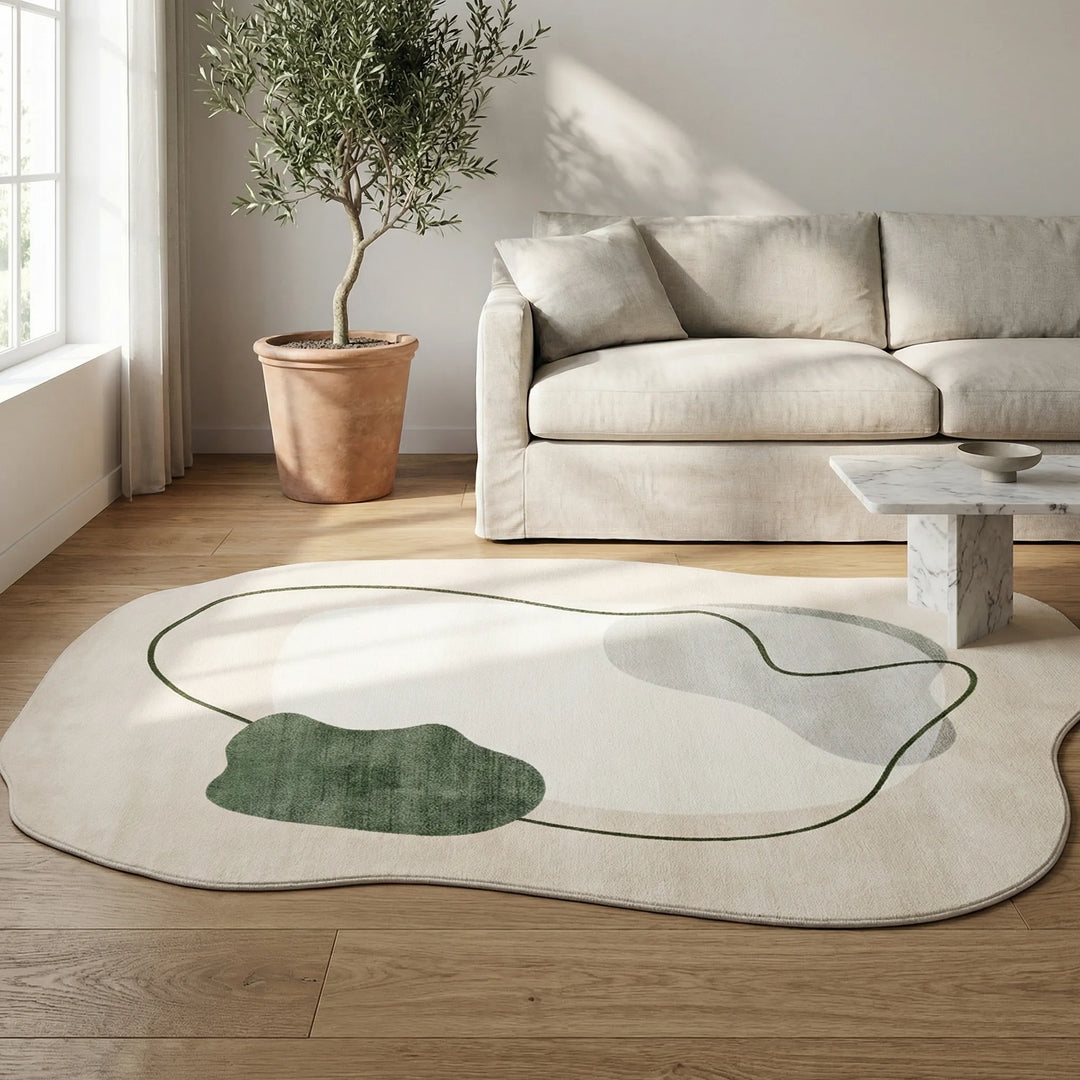 Irregular Shape Area Rug - VelvoraRug