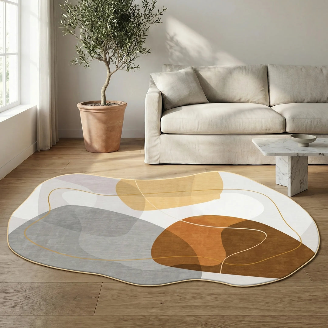 Irregular Shape Area Rug - VelvoraRug