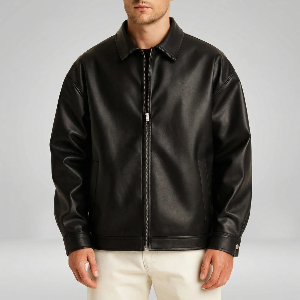 Jacke In Regular Fit Mit Hüftlänge - Santino