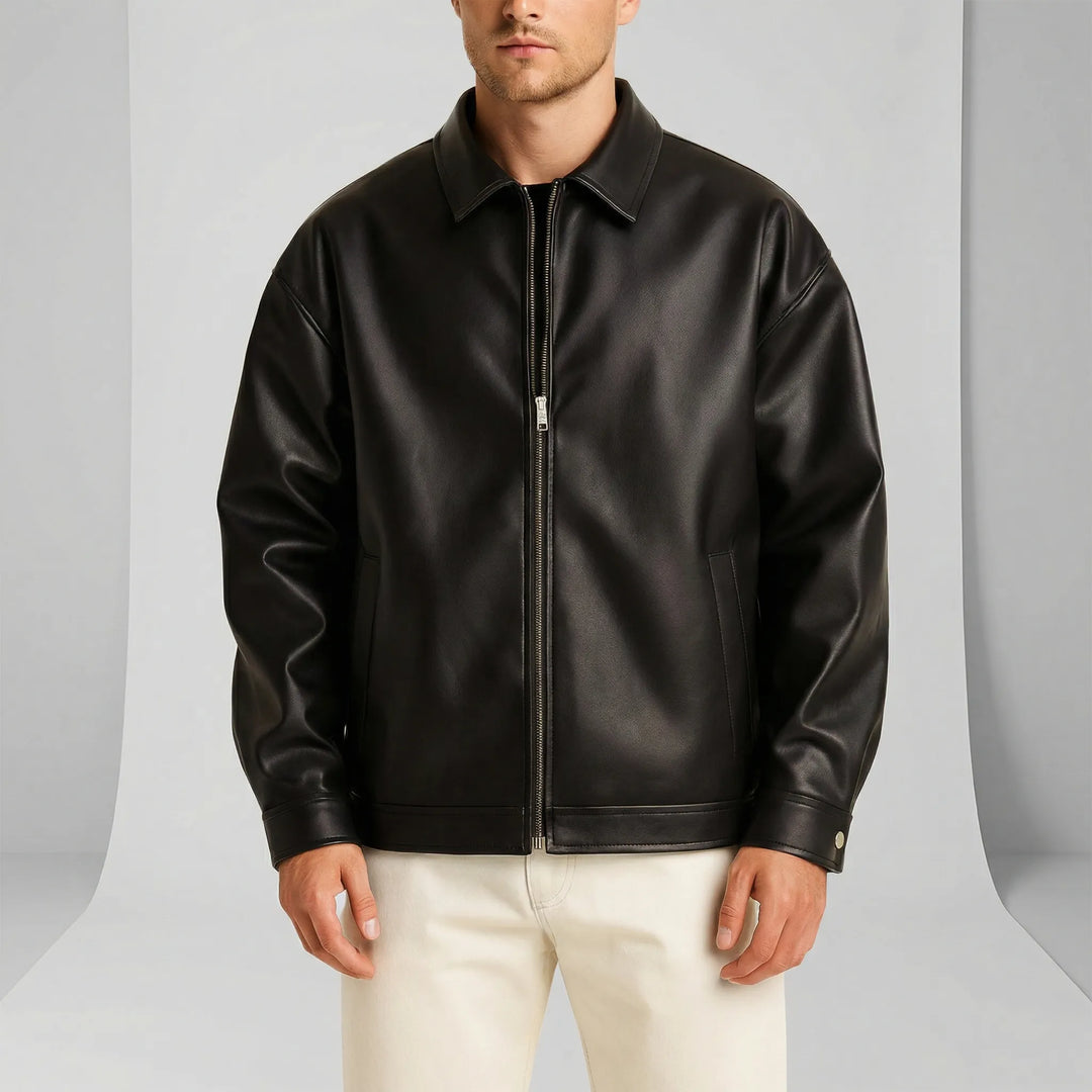 Jacke In Regular Fit Mit Hüftlänge - Santino