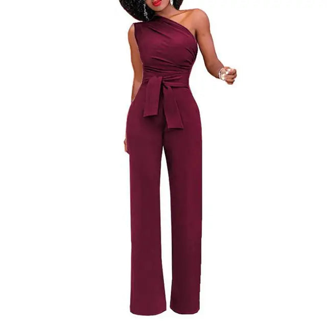 Jumpsuit Mit Einer Schulter - Jasmina