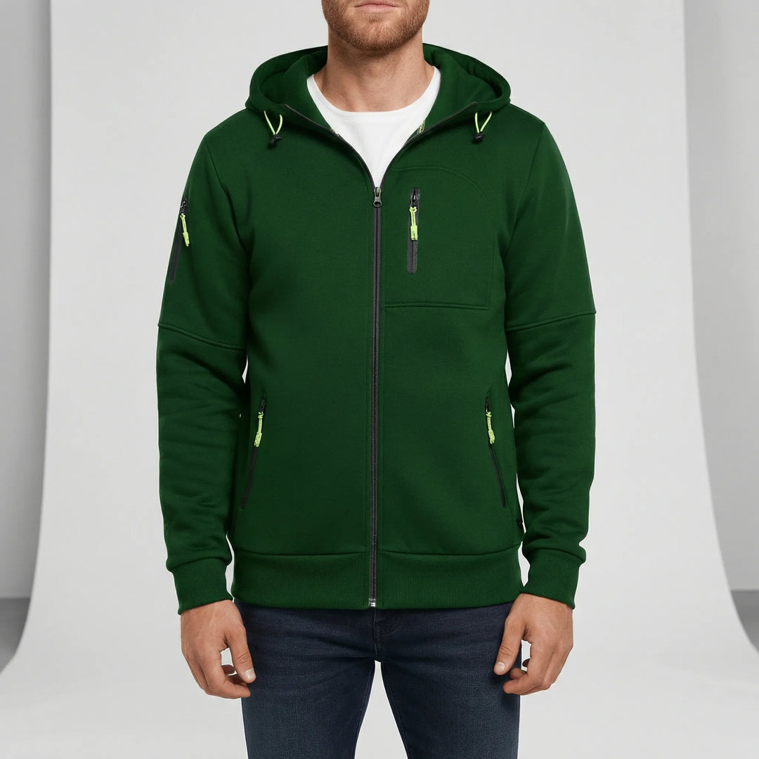 Kapuzenjacke Mit Durchgehreißverschluss - Noel