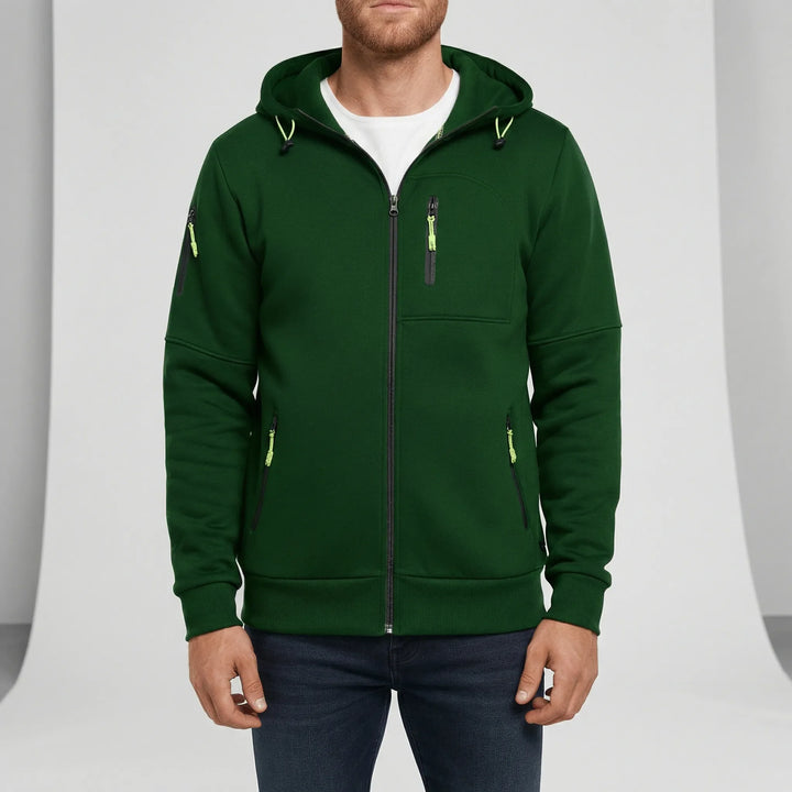 Kapuzenjacke Mit Durchgehreißverschluss - Noel