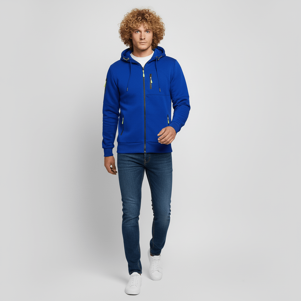 Kapuzenjacke Mit Durchgehreißverschluss - Noel