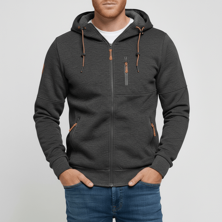 Kapuzenjacke Mit Durchgehreißverschluss - Noel