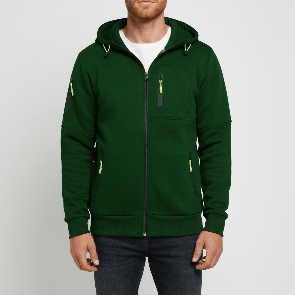 Kapuzenjacke Mit Durchgehreißverschluss - Noel