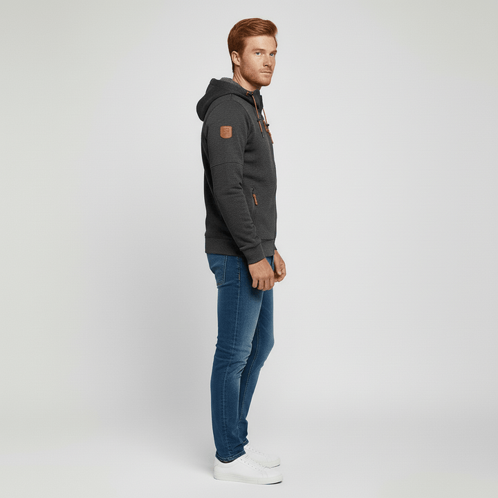 Kapuzenjacke Mit Durchgehreißverschluss - Noel