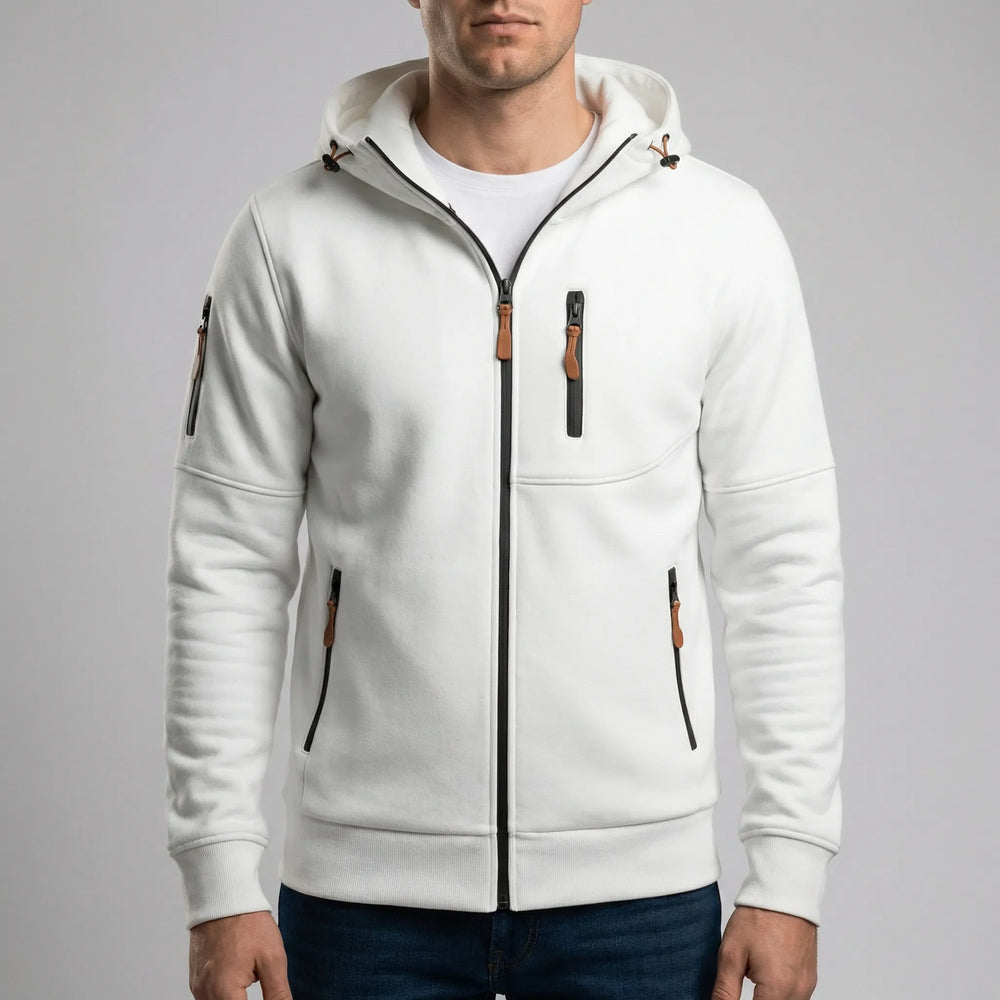 Kapuzenjacke Mit Durchgehreißverschluss - Noel