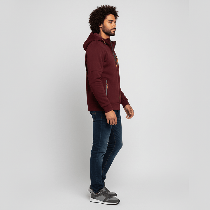 Kapuzenjacke Mit Durchgehreißverschluss - Noel