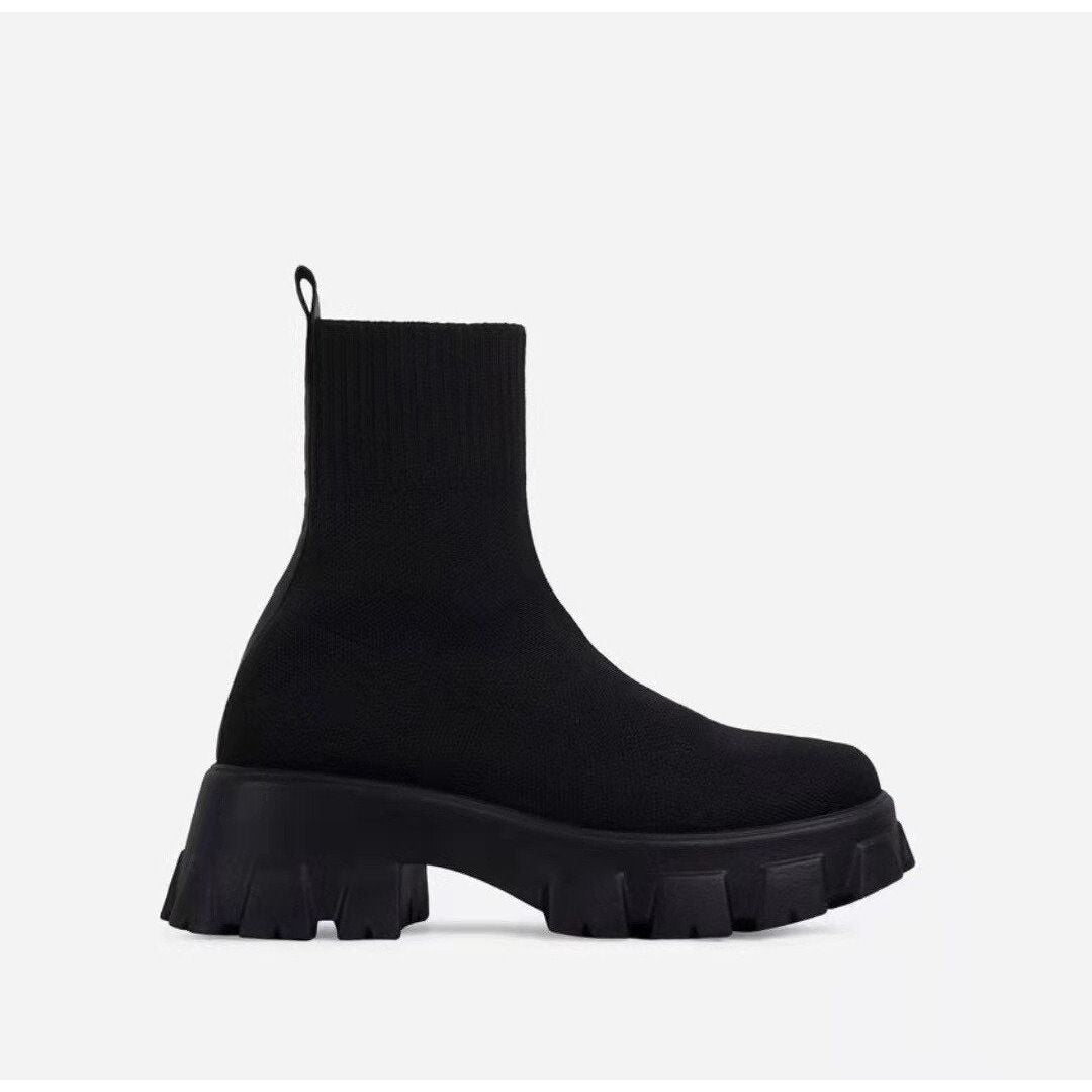 Ankle boots with chunky profile soles - Karolina