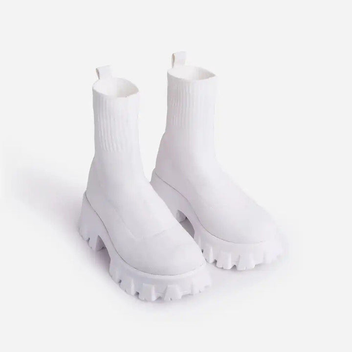 Ankle boots with chunky profile soles - Karolina