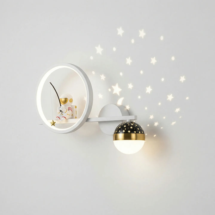Kinderkamer Wandlamp Met Astronautenontwerp - Cosmoglow