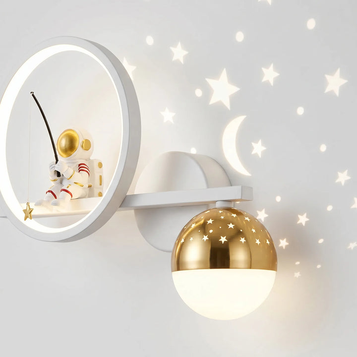 Kinderkamer Wandlamp Met Astronautenontwerp - Cosmoglow