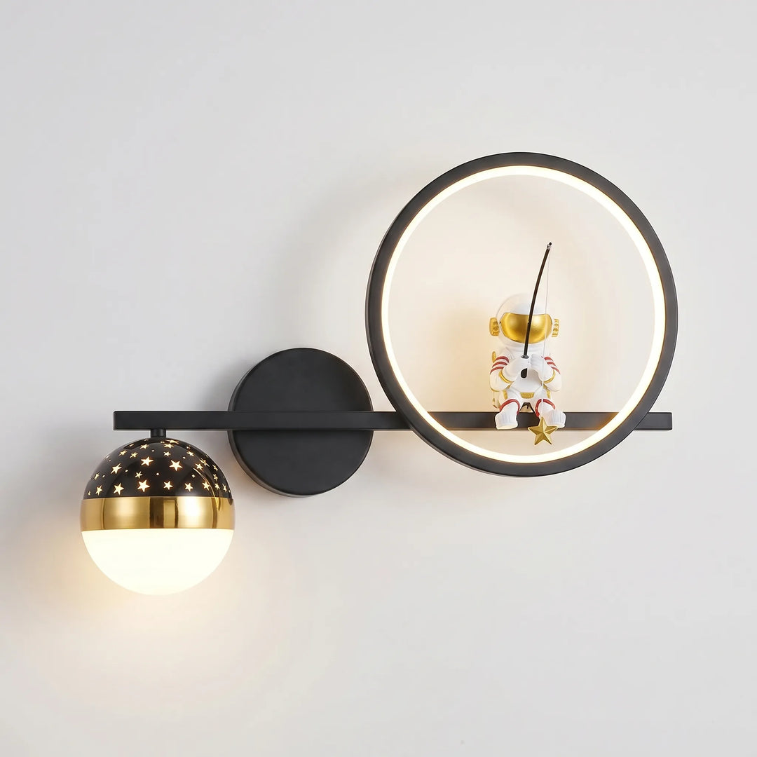 Kinderkamer Wandlamp Met Astronautenontwerp - Cosmoglow