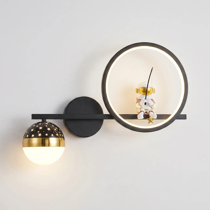 Kinderkamer Wandlamp Met Astronautenontwerp - Cosmoglow