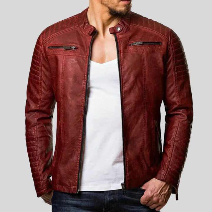 Klassische Herrenjacke Im Bikerstil - Janis