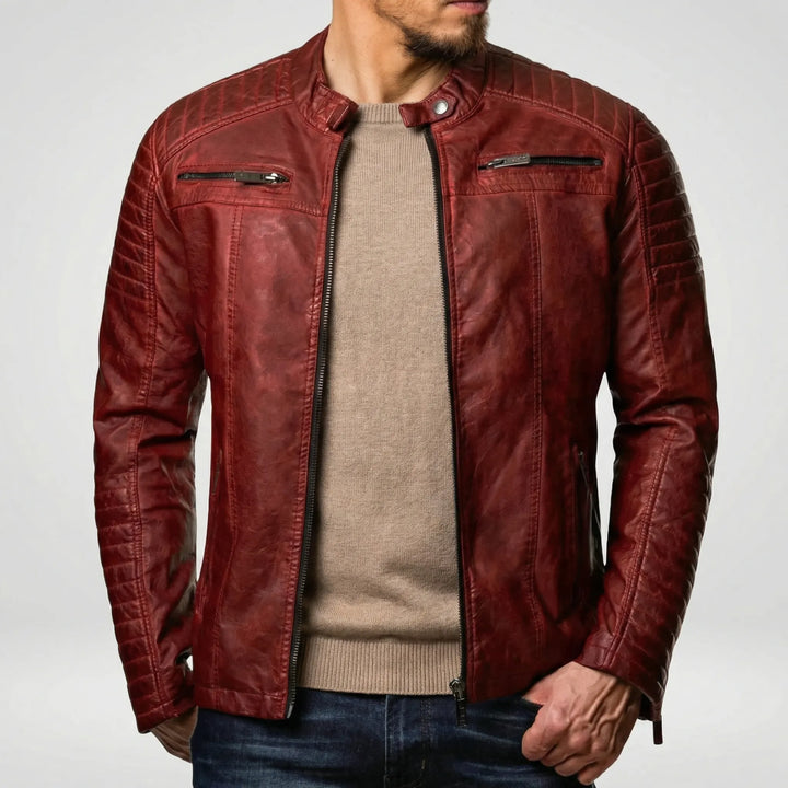 Klassische Herrenjacke Im Bikerstil - Janis