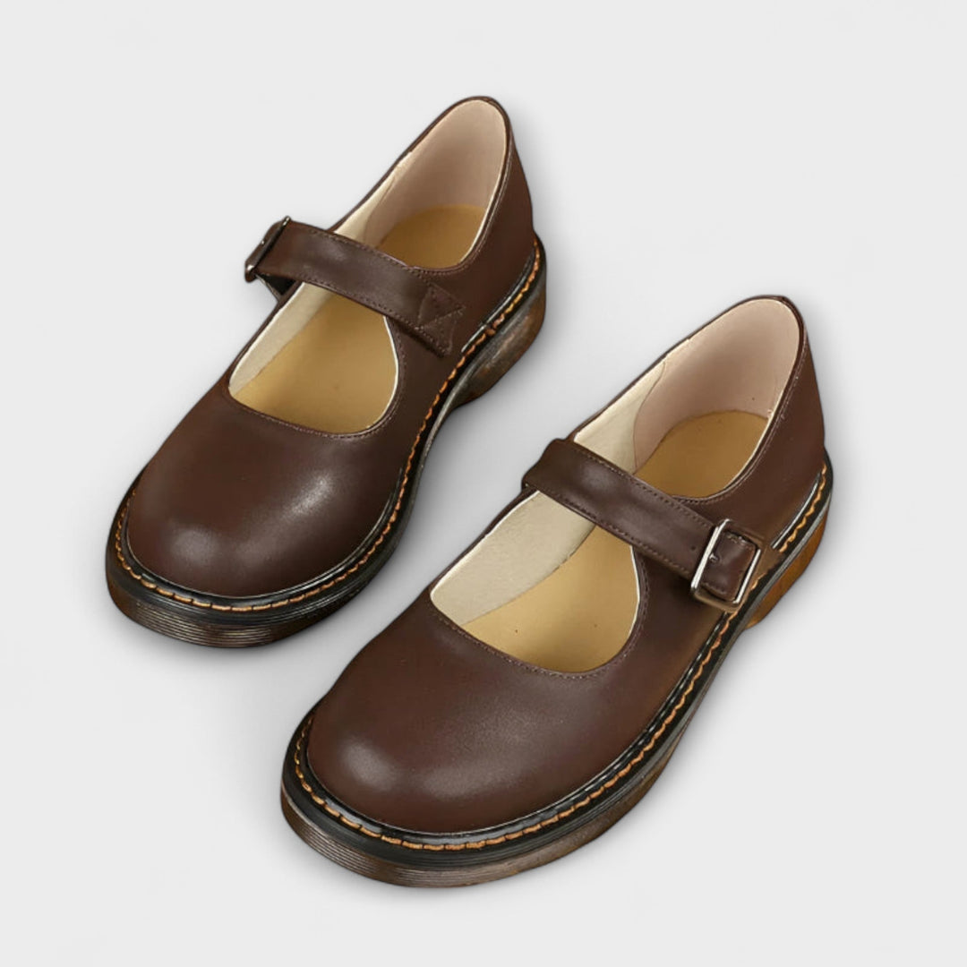 Klassischer Mary-Jane-Flachschuh - Kira