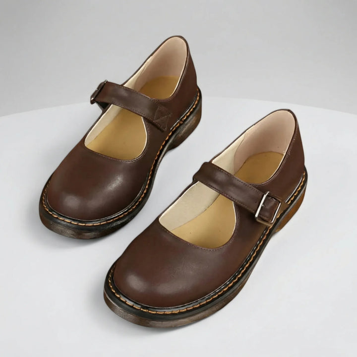 Klassischer Mary-Jane-Flachschuh - Kira