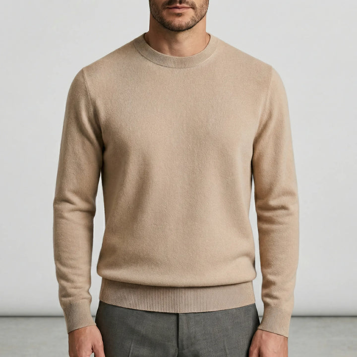 Klassischer Rundkragen-Pullover - Ludwig