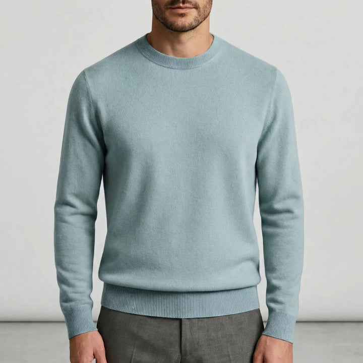 Klassischer Rundkragen-Pullover - Ludwig
