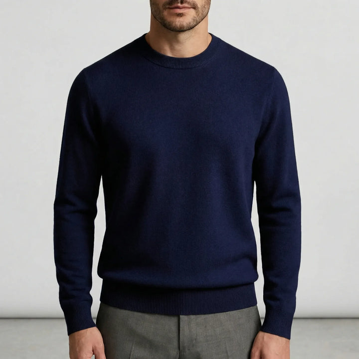 Klassischer Rundkragen-Pullover - Ludwig