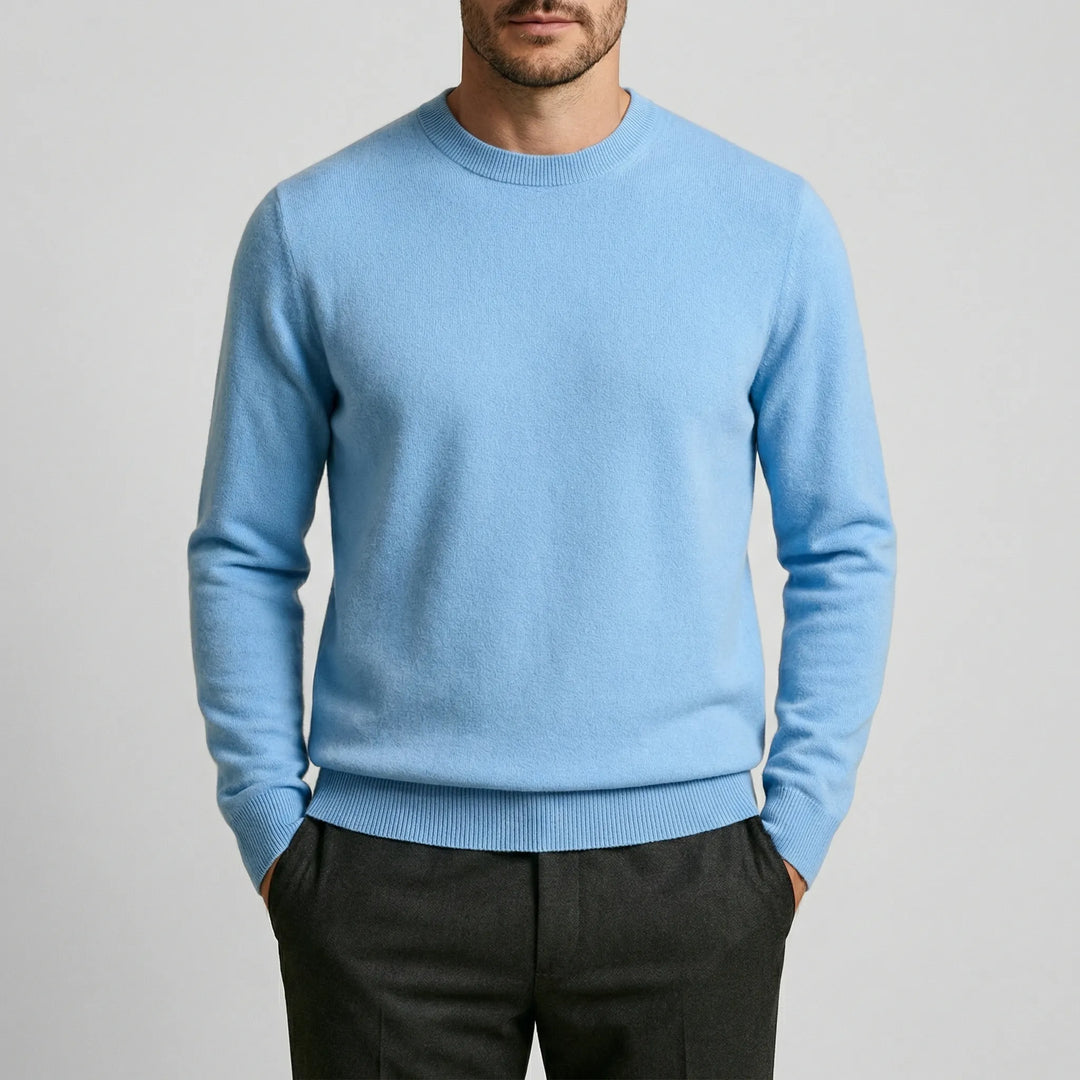 Klassischer Rundkragen-Pullover - Ludwig
