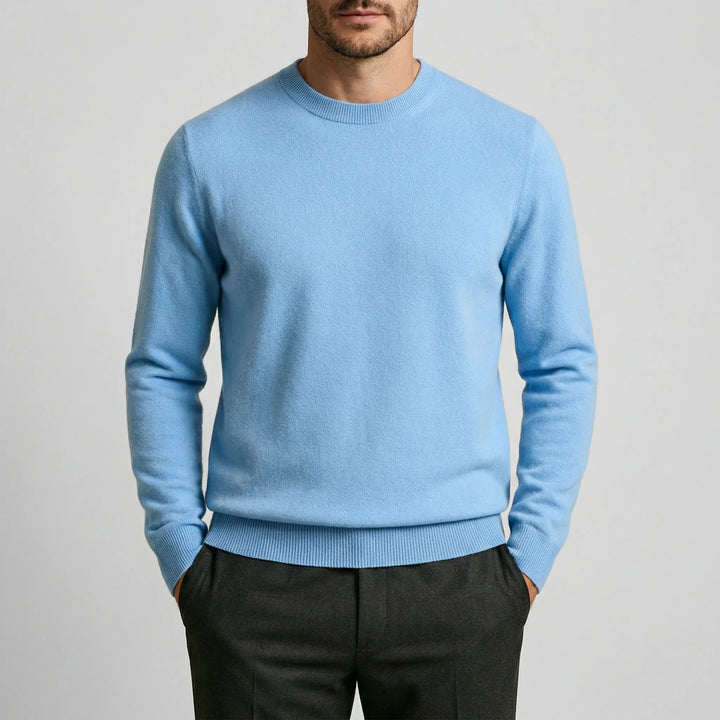 Klassischer Rundkragen-Pullover - Ludwig