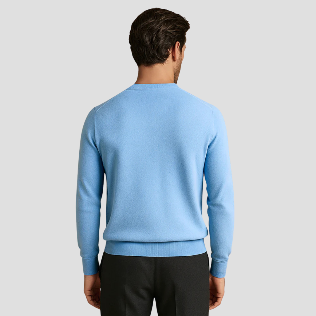Klassischer Rundkragen-Pullover - Ludwig