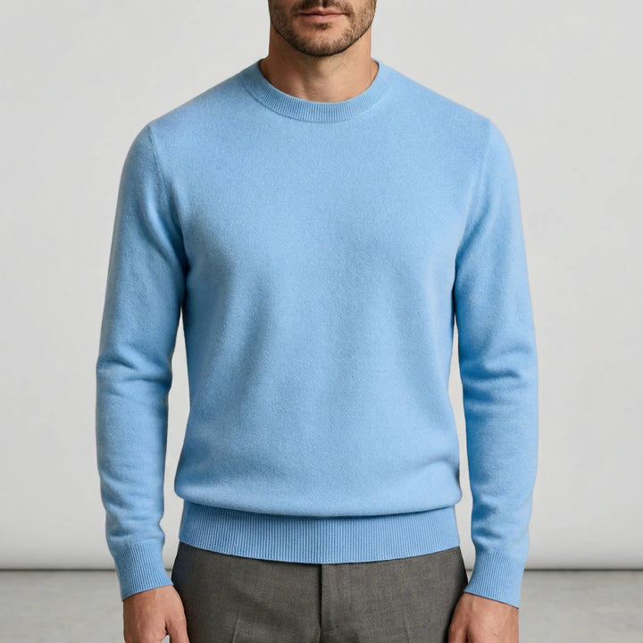 Klassischer Rundkragen-Pullover - Ludwig