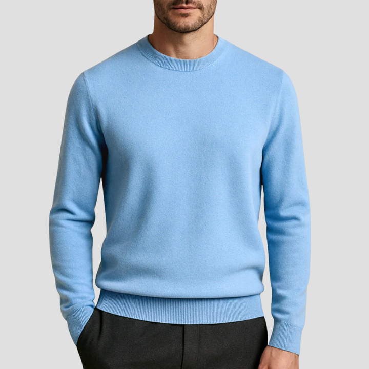 Klassischer Rundkragen-Pullover - Ludwig