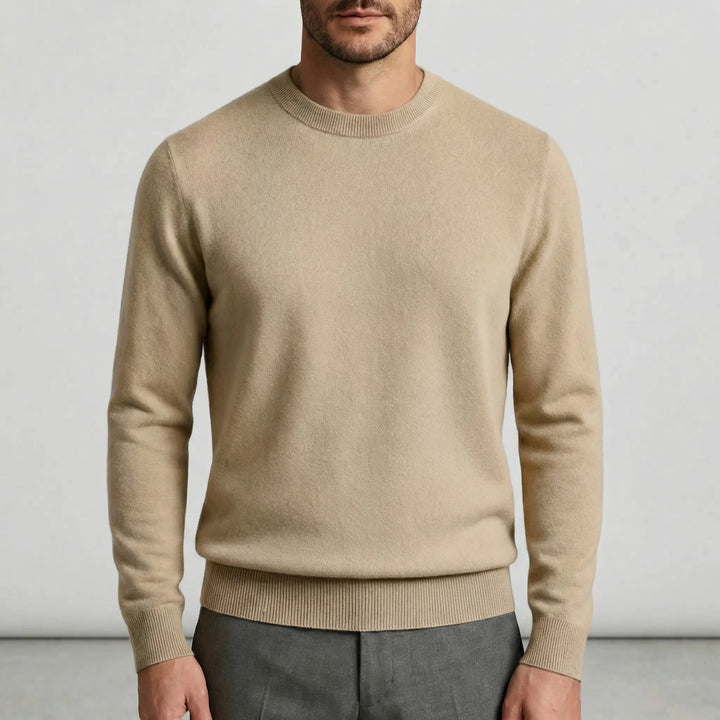 Klassischer Rundkragen-Pullover - Ludwig