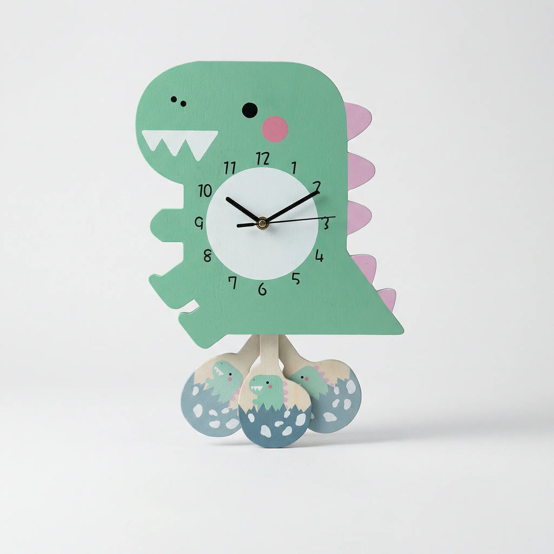 Kleurrijke Slingerwandklok Met Dierenontwerp - Tikkibee
