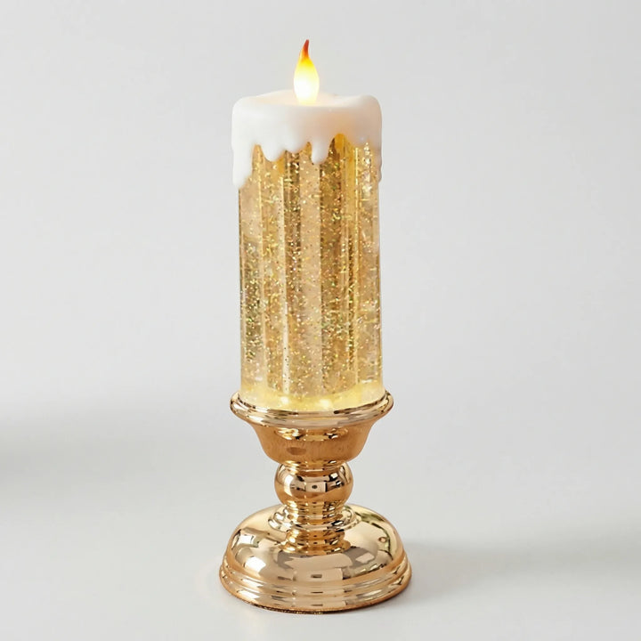 Kleurveranderende LED-Kaars Met Glitters - Sparkflame