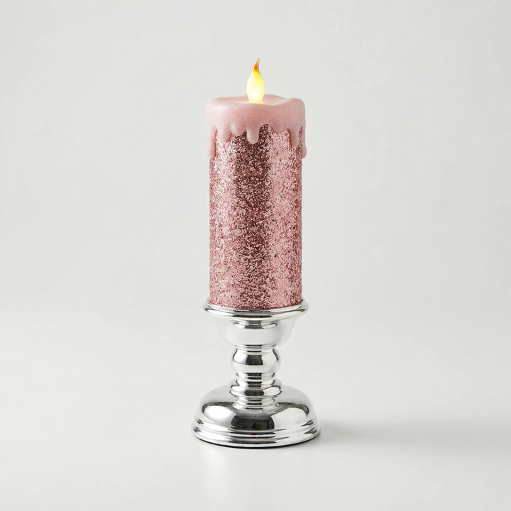 Kleurveranderende LED-Kaars Met Glitters - Sparkflame