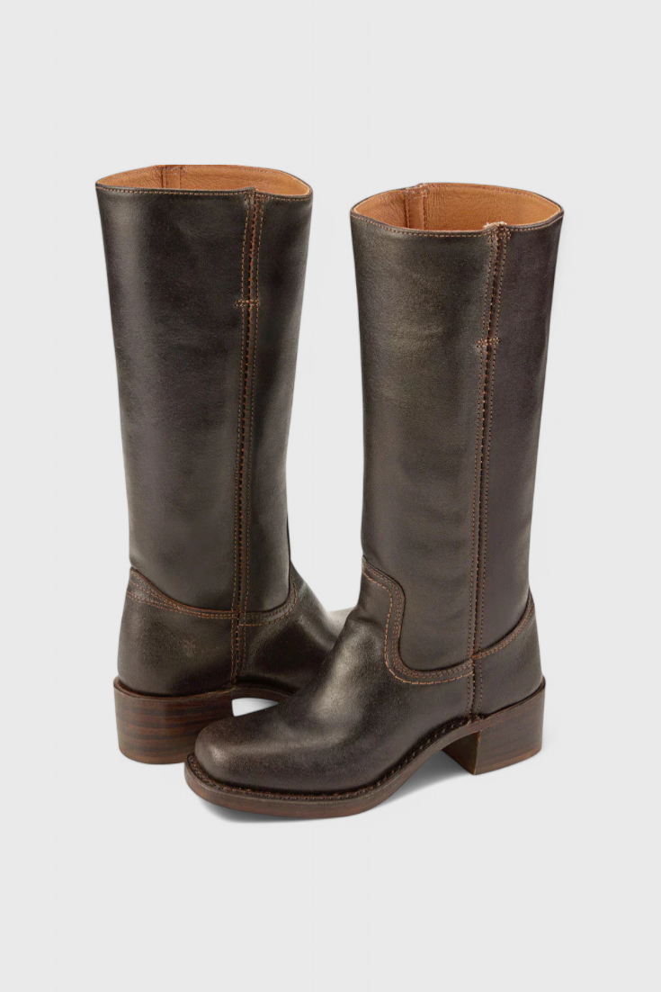 Kniehoher Schlupfstiefel - Jennifer