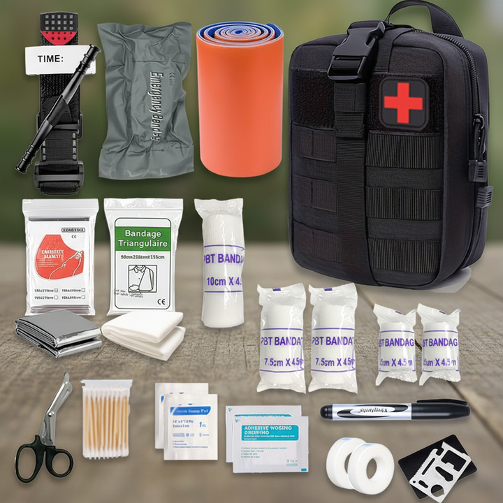 Kompaktes Outdoor Erste Hilfe Set - TrailMedic