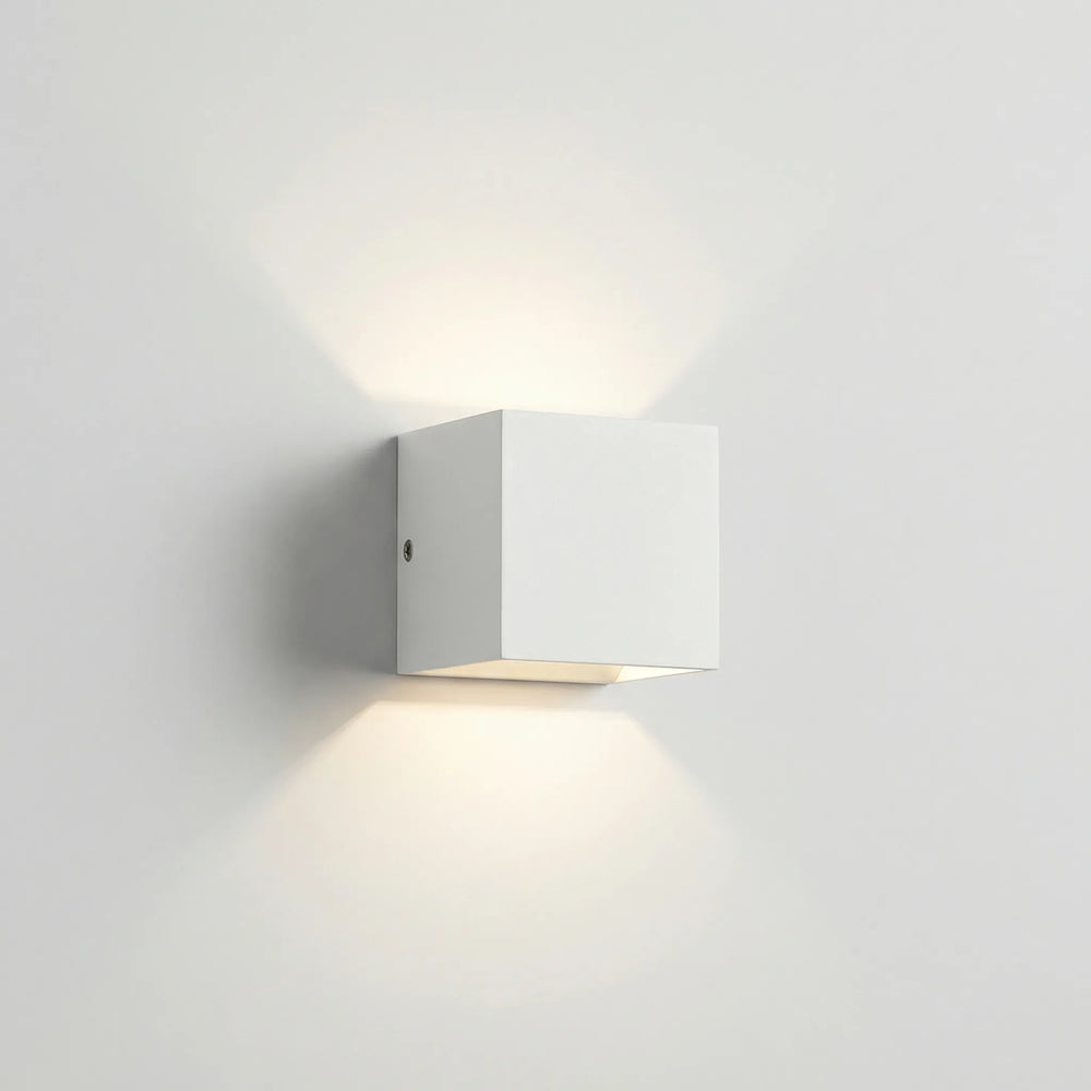 Kubusvorming LED-Wandlamp Voor Binnen En Buiten - Quadrolight
