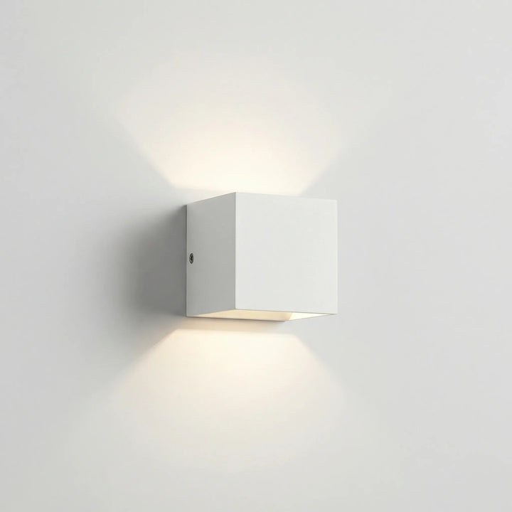 Kubusvorming LED-Wandlamp Voor Binnen En Buiten - Quadrolight