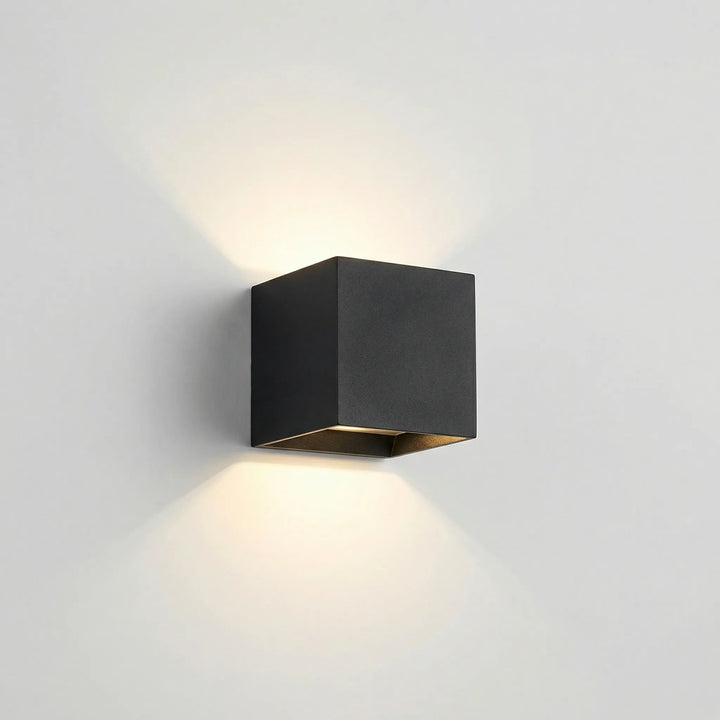 Kubusvorming LED-Wandlamp Voor Binnen En Buiten - Quadrolight