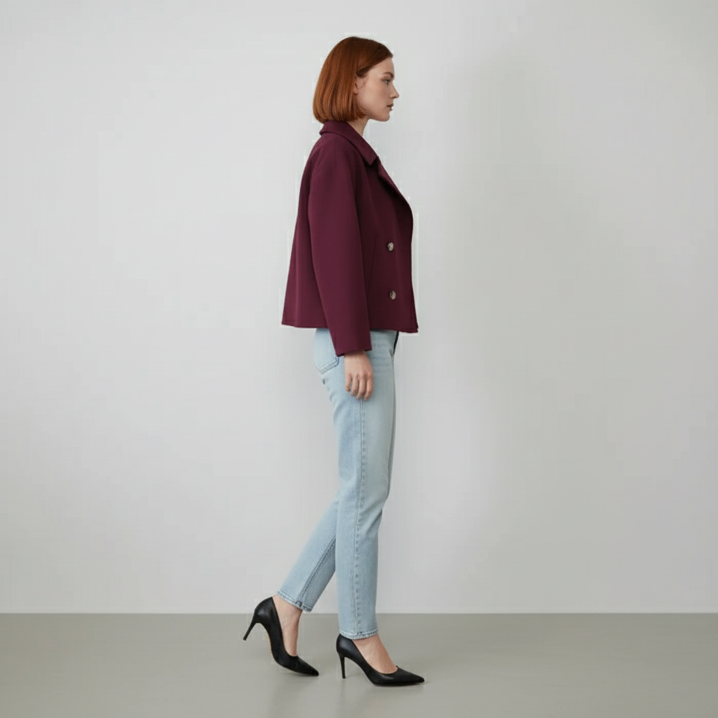 Kurze Zweireihige Jacke - Dorothea