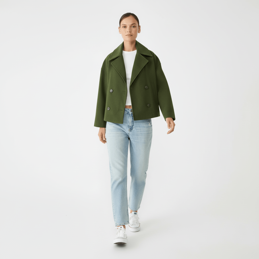 Kurze Zweireihige Jacke - Dorothea